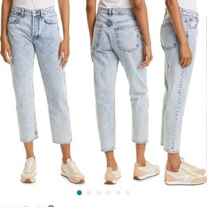 RAG & bone Maya High Waisted Ankle Slim Straight Leg Jeans